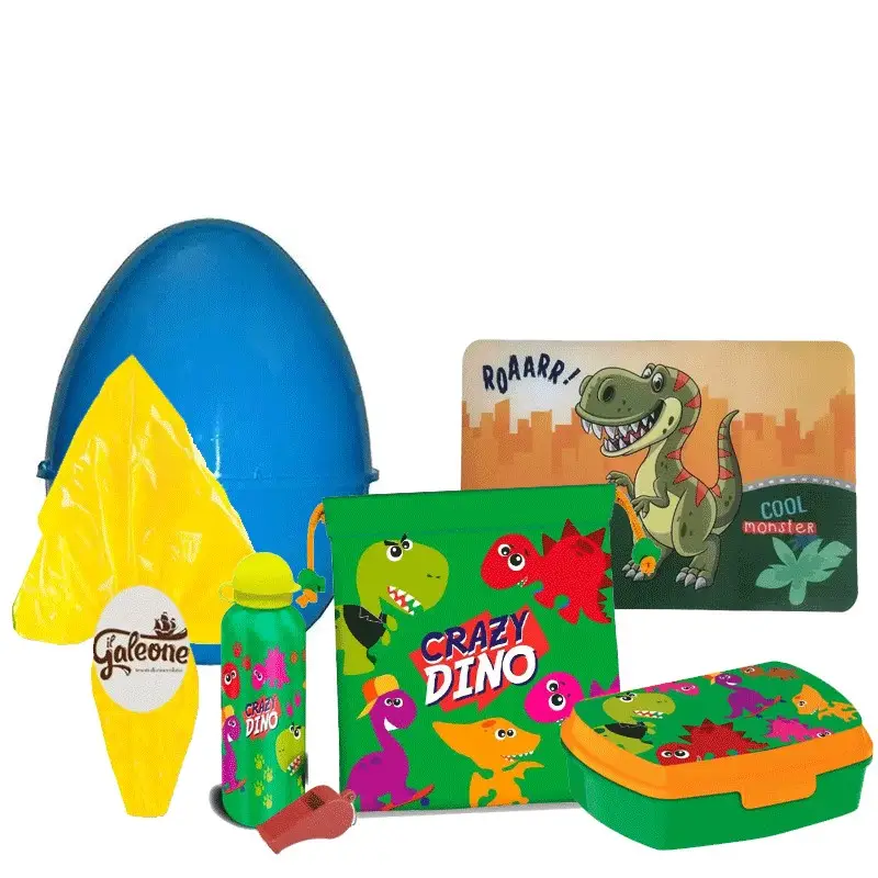 Uova di Pasqua Crazy Dino con gadget e cioccolato
