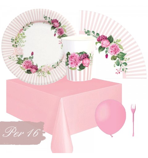Kit n.6 floral pink