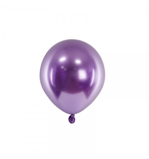 palloncini viola lucido 12cm