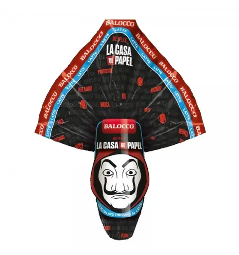 Uovo di Pasqua La Casa di Carta - Balocco 320g
