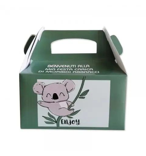 Box Contenitore Caramelle e Pop Corn tema Koala