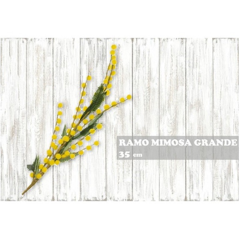ramo di mimosa artificiale 35 cm 2546
