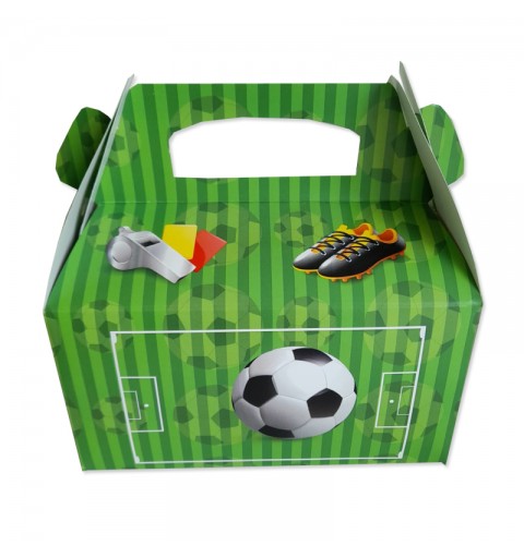 Box Contenitore Caramelle e Pop Corn tema Calcio