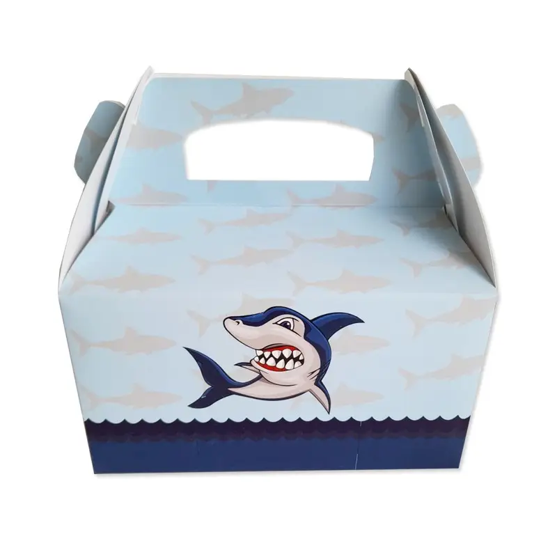 Box Contenitore Caramelle e Pop Corn tema Squali