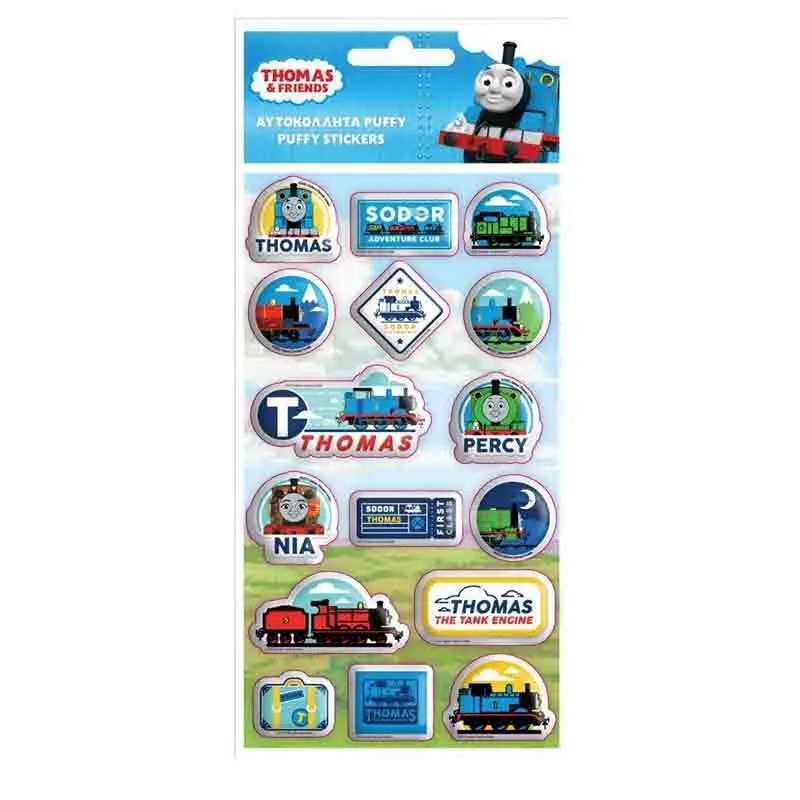Adesivi trenino thomas in carta 10 x 22 cm 570500