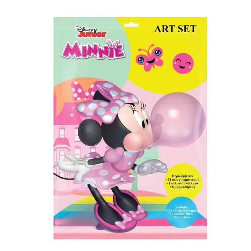 Libro da colorare Disney Minnie girls 26 pz