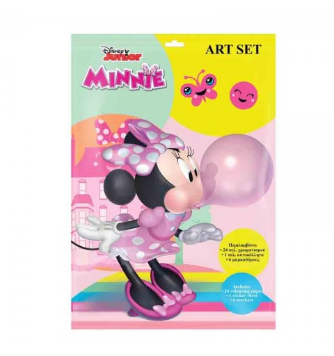 Libro da colorare Disney Minnie girls 26 pz