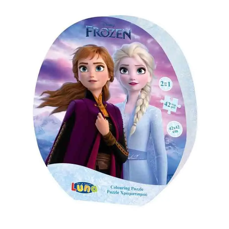 Puzzle da colorare Disney Frozen 42 cm 42 pezzi 562764