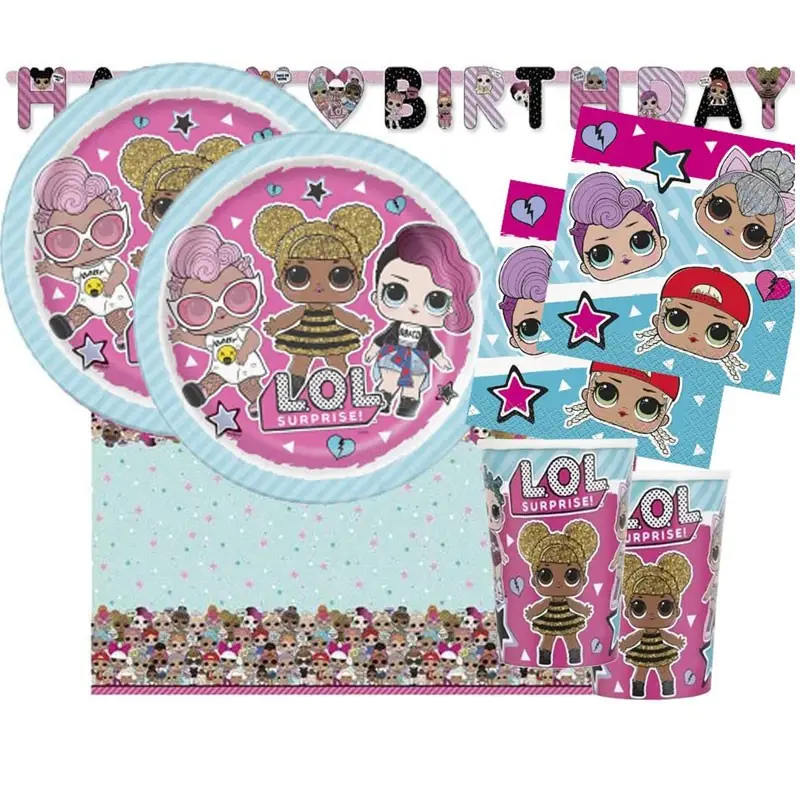 KIT N.13 LOL SURPRISE NEW – COMPLETO TAVOLA