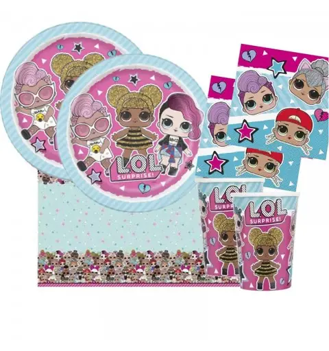 KIT N.3 LOL SURPRISE NEW – COMPLETO PER LA FESTA DIVA