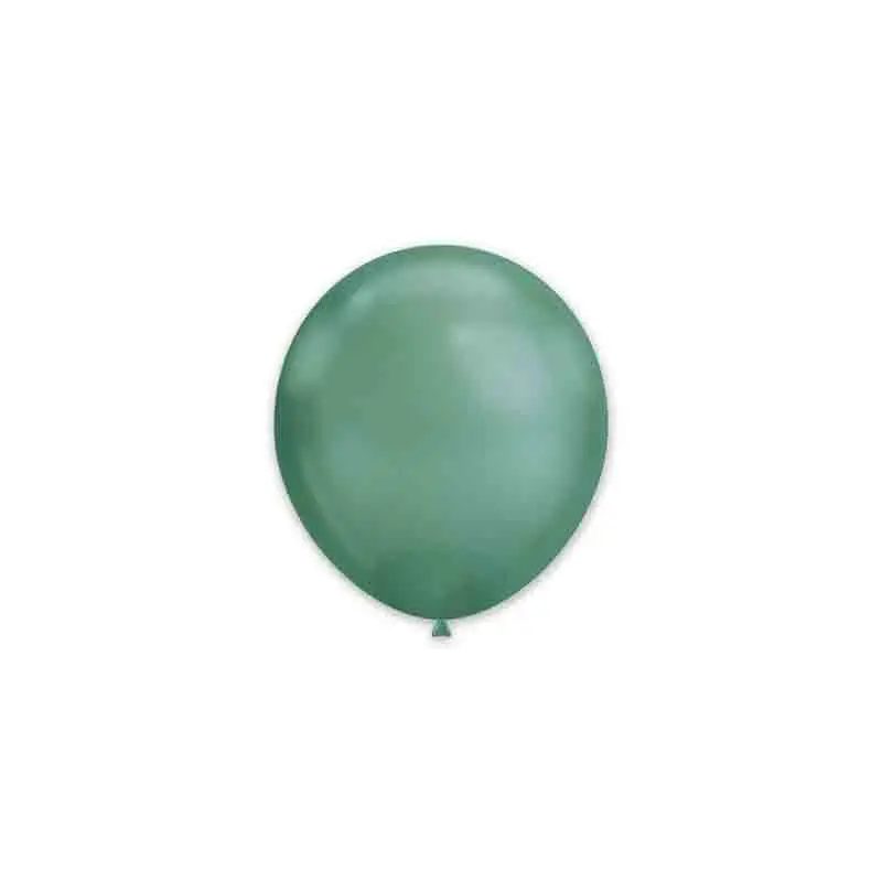 Palloncini Cromati verde 12 cm  AC50/93 100 pz.