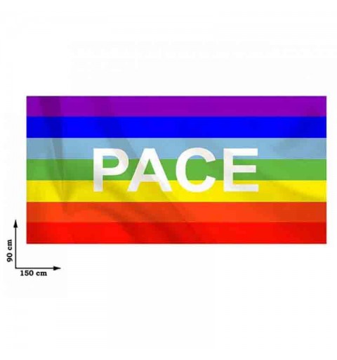 Bandiera della pace 90 x 150 cm 403905