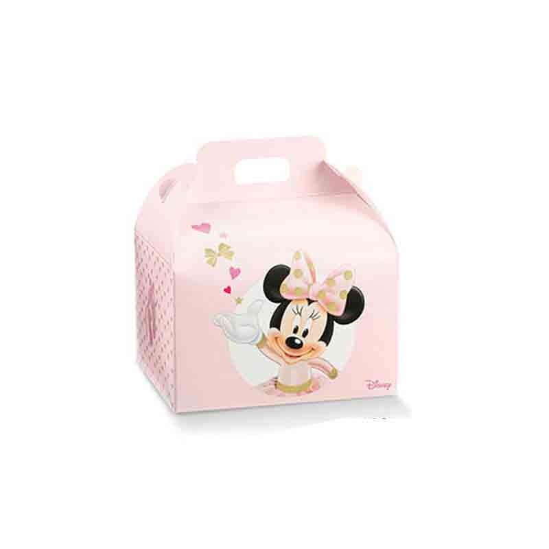 scatolina valigetta in cartoncino Minnie  ballerina 160 x 140 x 100 mm 68199