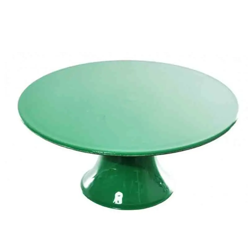 Alzatina in plastica verde scuro 22 X 9,5 cm