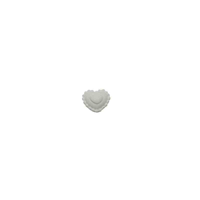 12 gessetti cuore smerlato 1,5 cm A2615