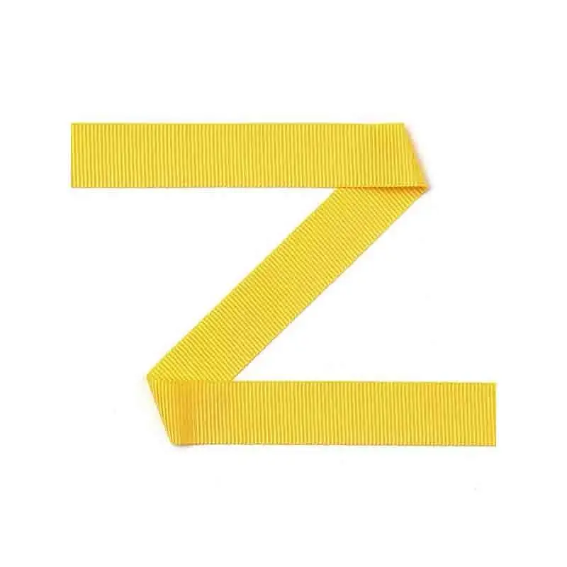 rotolo nastro grosgrain giallo NGG10-640 1 cm x 25 metri