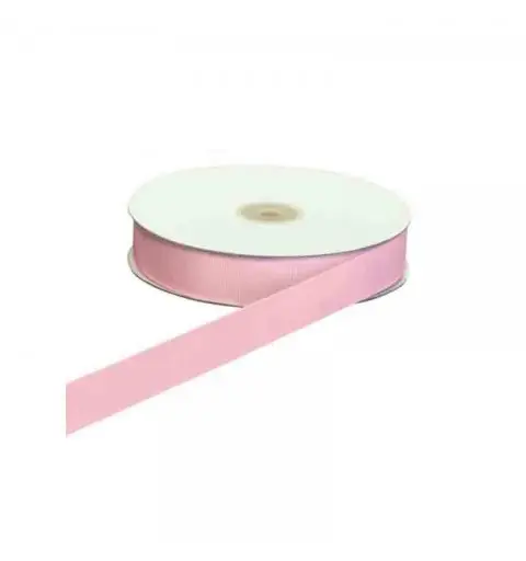 rotolo nastro grosgrain rosa NGG10-117 1 cm x 25 metri