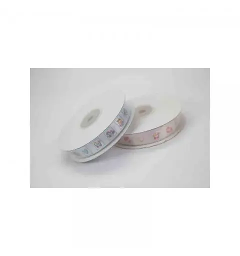 rotolo nastro raso baby celeste 15 mm x 25 metri NI06/04