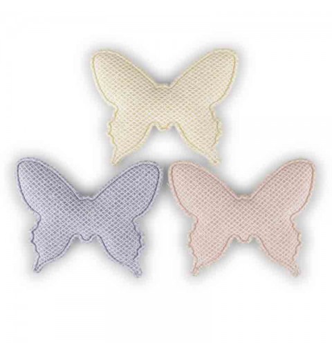 36 farfalle morbide decorative colori assortiti pastello 4,5 x 5,5 cm 22421117-2