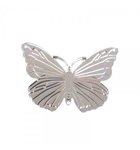 40 applicazioni farfalla in metallo 4 cm circa 1311001