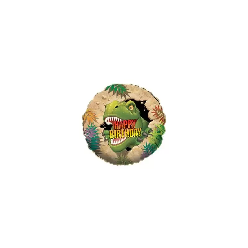 PALLONCINO FOIL HAPPY BIRTHDAY DINOSAURI 045012 