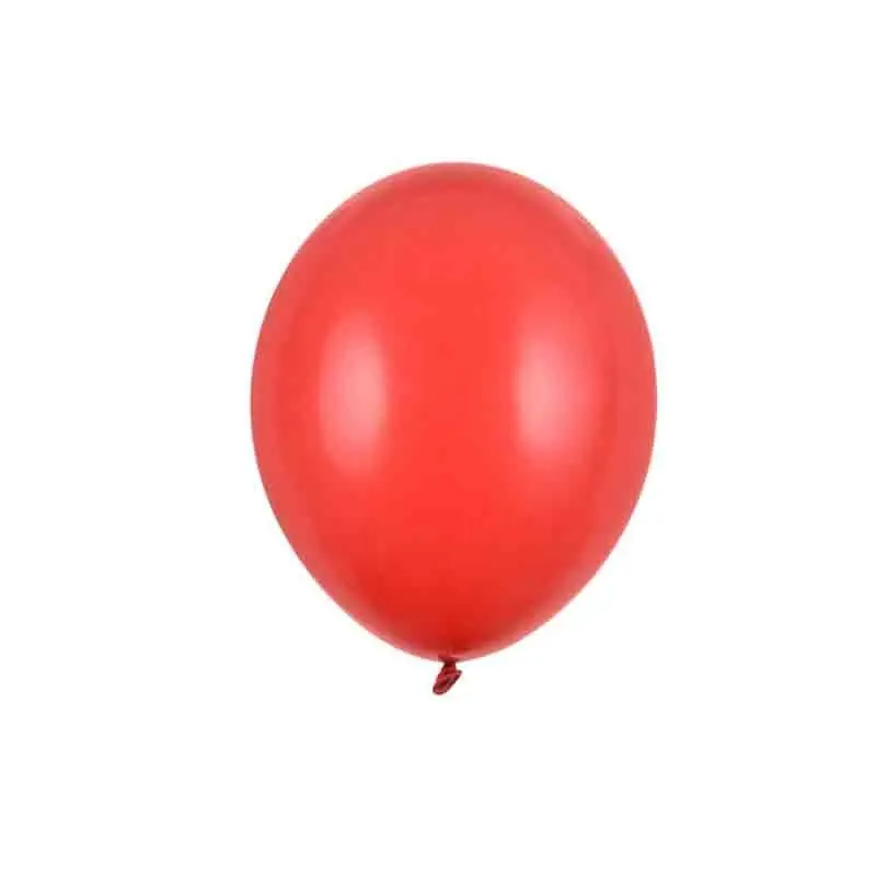 Palloncini pastello Rosso Papavero 27 cm 100 PZ SB12P-007J