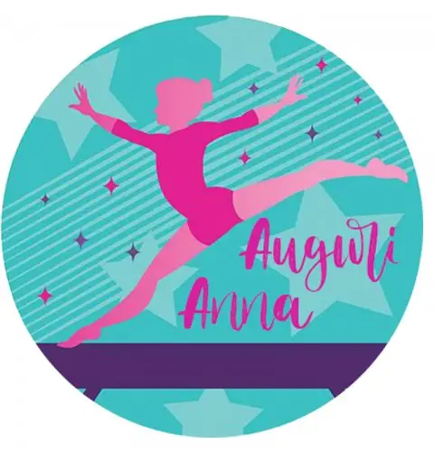 CIALDA GINNASTICA ARTISTICA PERSONALIZZATA