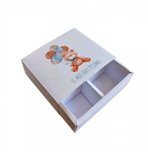 base bianca per scatola degustazione (non vendibile senza fascetta e separatore) 12 cm