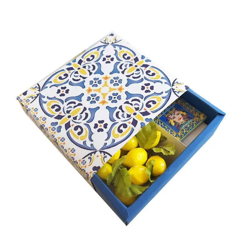 Scatolina box degustazione maiolioche vietri