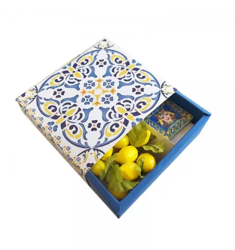Scatolina box degustazione maiolioche vietri