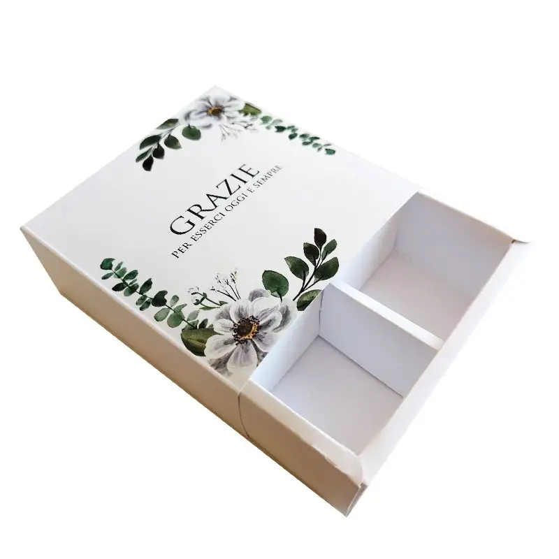 Portaconfetti box degustazione promessa " grazie "