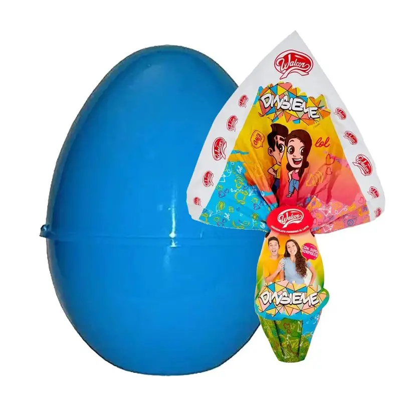 Dinsieme Uovo di Pasqua con Guscio Celeste
