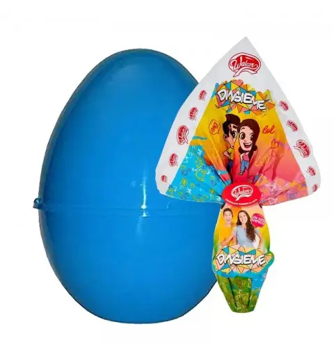 Dinsieme Uovo di Pasqua con Guscio Celeste