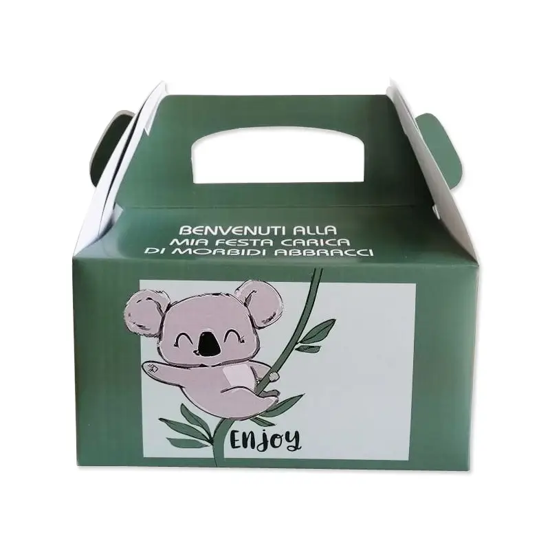Box Contenitore Caramelle e Pop Corn tema Koala