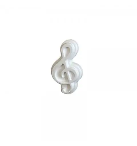 gessetto chiave di violino 4 cm BI-M01
