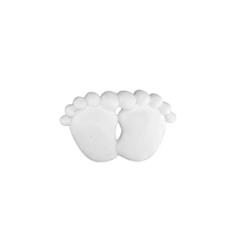 Gessetto Coppia Piedini Grande 6,5 cm - BI-MAB39