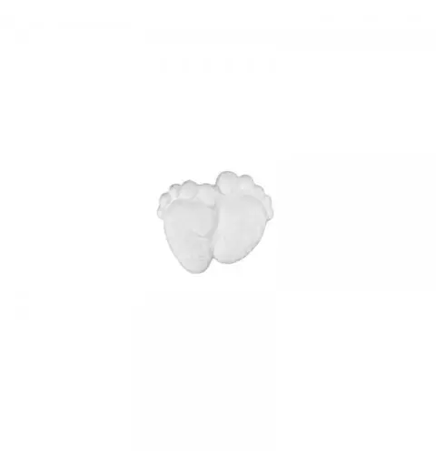 Gessetto Coppia Piedini piccolo 4,5 cm - BI-MAB40