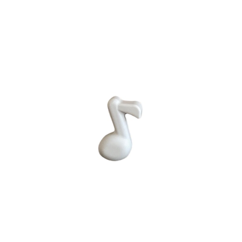 Gessetto Nota Musicale Bianco 2,5 cm - BI-M06