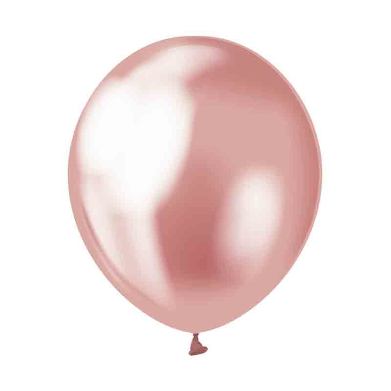Palloncini Metallizzati light pink platinum rosa 12-30cm 7pz  CB-7LJR