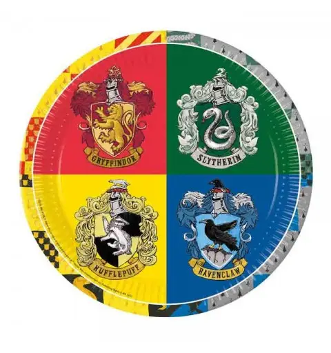 piatti 23 cm  harry potter 8 pz. 93451
