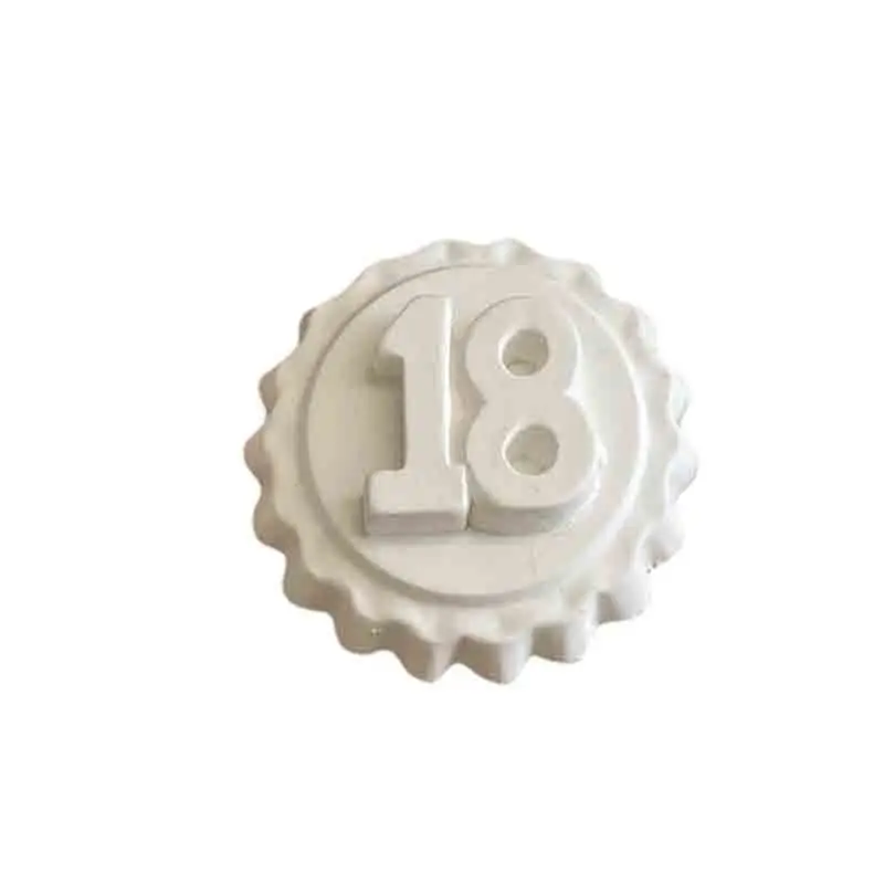Gessetto 18 su tappo bianco BI-MAN09/
