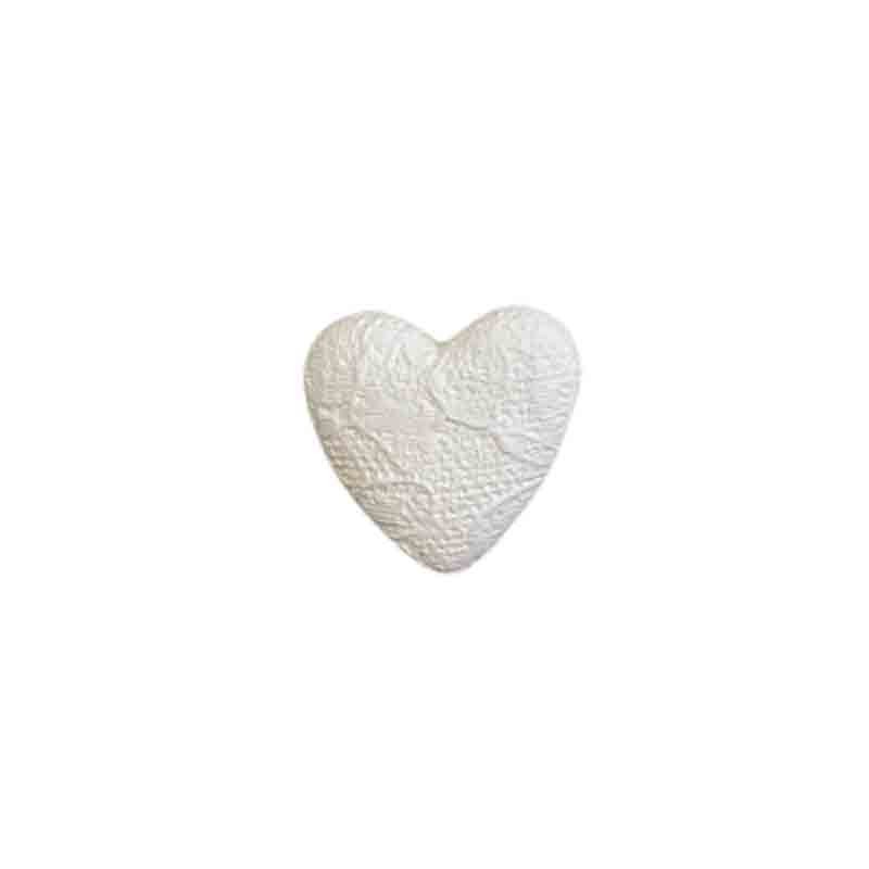 gessetto cuore merletto BI-MAC08 2,5 x 2 cm