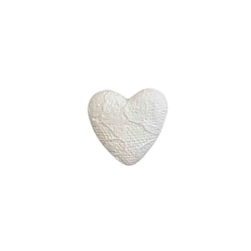 gessetto cuore merletto BI-MAC08 2,5 x 2 cm