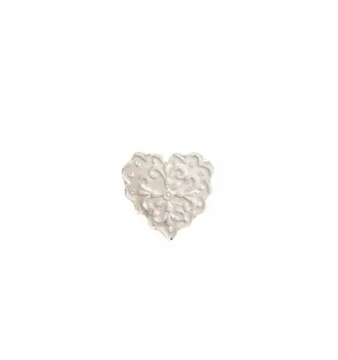 gessetto cuore ricamato BI-MAC02 2,5 x 2 cm