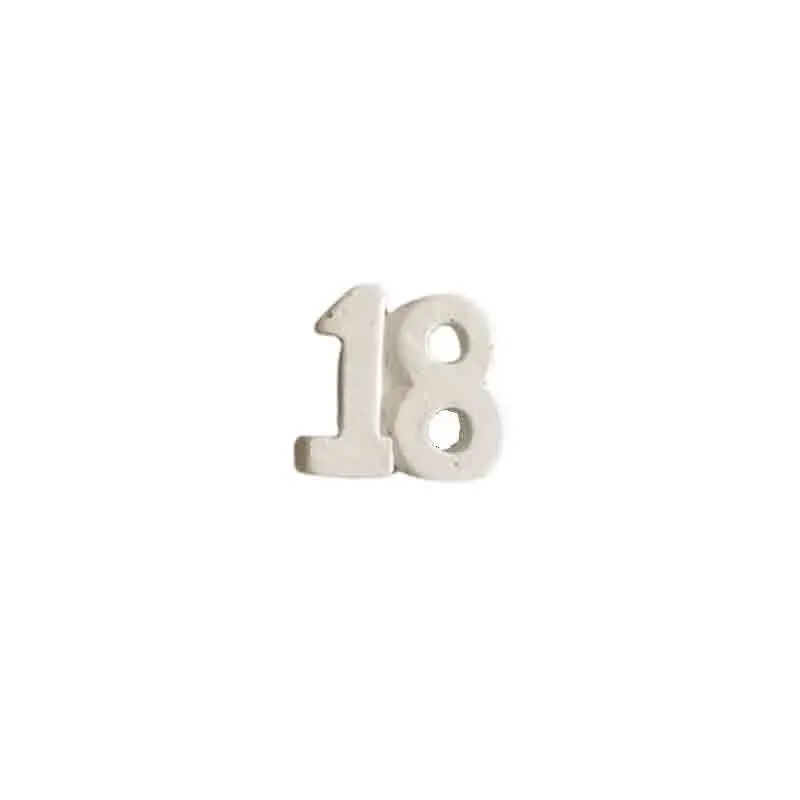 gessetto numero 18 - 2 cm BI-MAN01