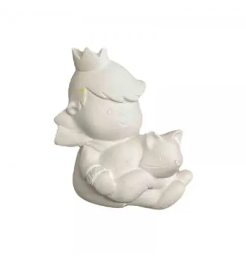 gessetto piccolo principe con volpe 7 cm BI-MAB32