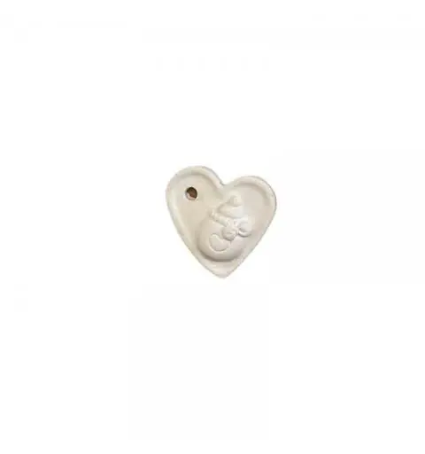 gessetto cuore con biberon forato 3 cm BI-B09