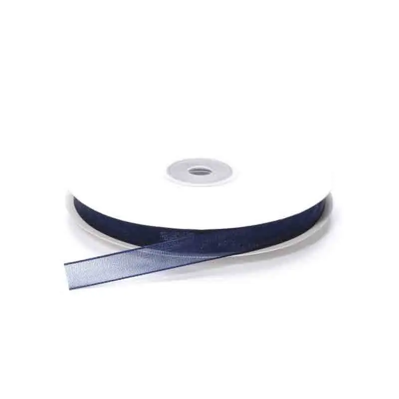 rotolo nastro organza blu MM 10 x 50 MT ORGA10-095