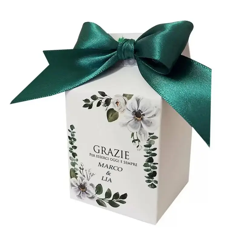 Scatoline Milk Promessa Grazie Personalizzate - 50 pz