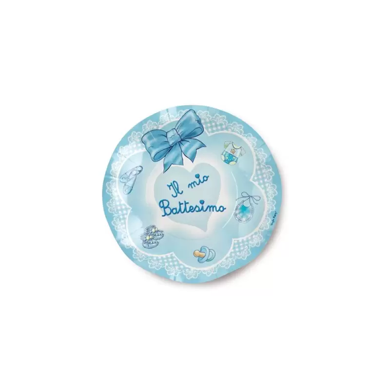 KIT N 1 IL MIO BATTESIMO FIOCCO CELESTE